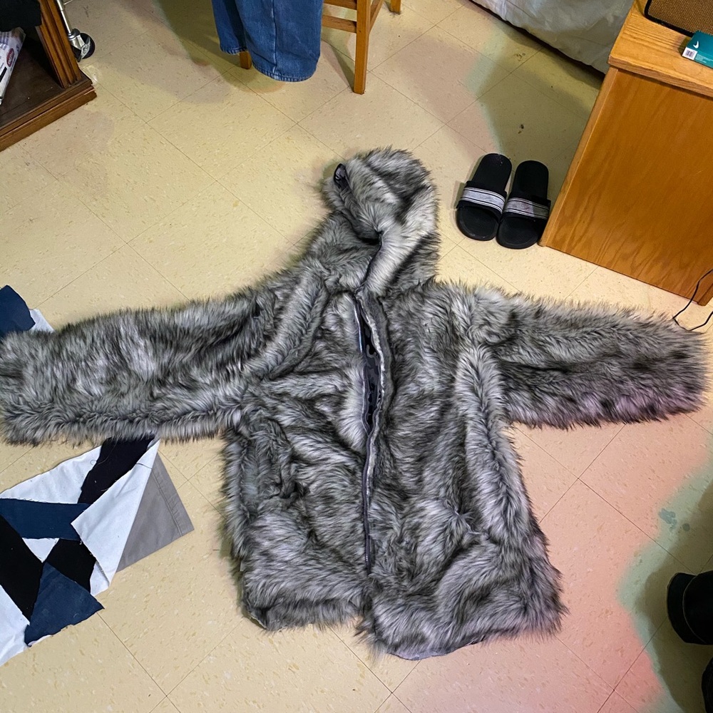 Fur coat